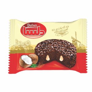 کیک بیضی کاکائویی