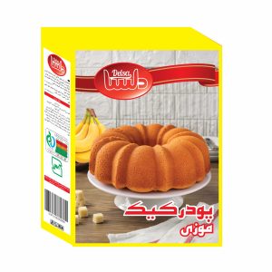 پودر کیک با طعم موز